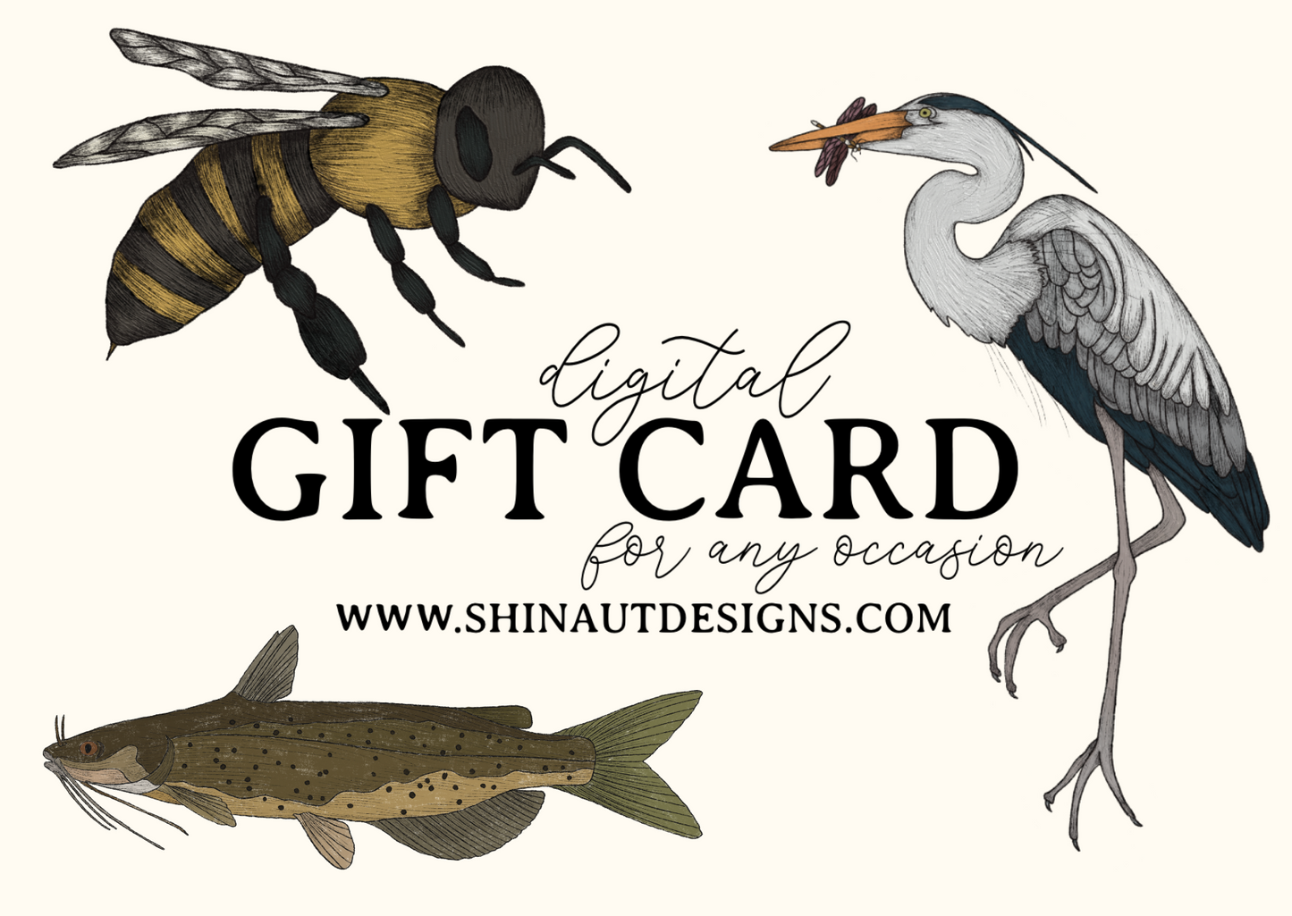 Shinaut Designs Digital Gift Card