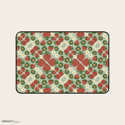 12x18” strawberry bush desk mat