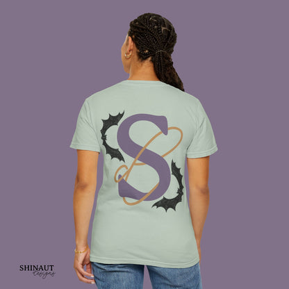 Shinaut Designs Spooky logo Unisex Garment-Dyed T-shirt