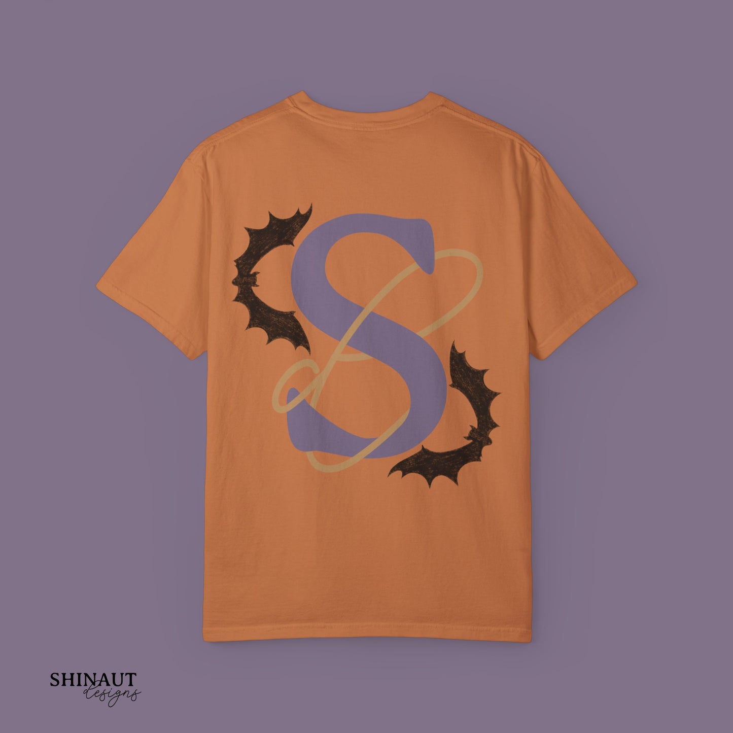 Shinaut Designs Spooky logo Unisex Garment-Dyed T-shirt