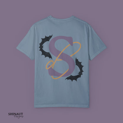 Shinaut Designs Spooky logo Unisex Garment-Dyed T-shirt