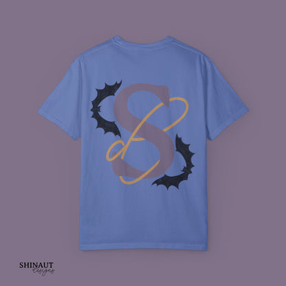 Shinaut Designs Spooky logo Unisex Garment-Dyed T-shirt