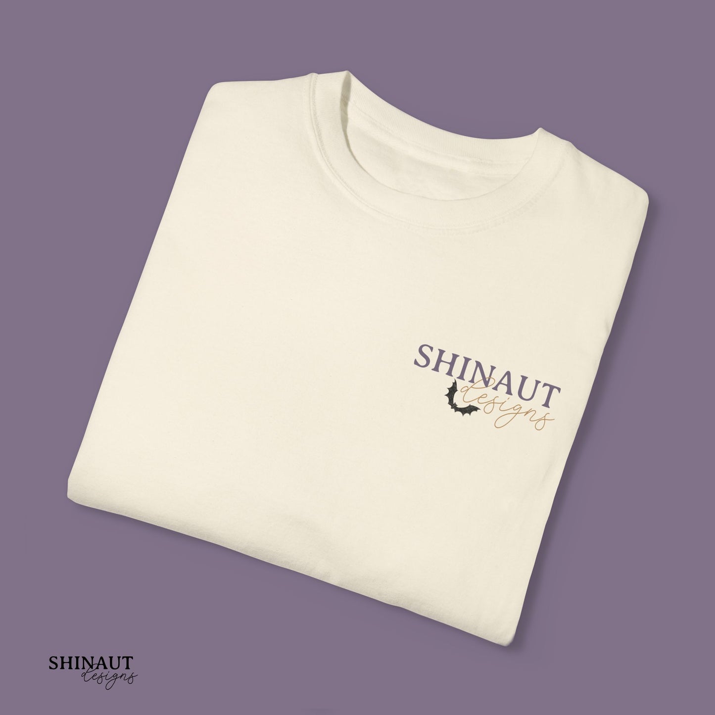 Shinaut Designs Spooky logo Unisex Garment-Dyed T-shirt