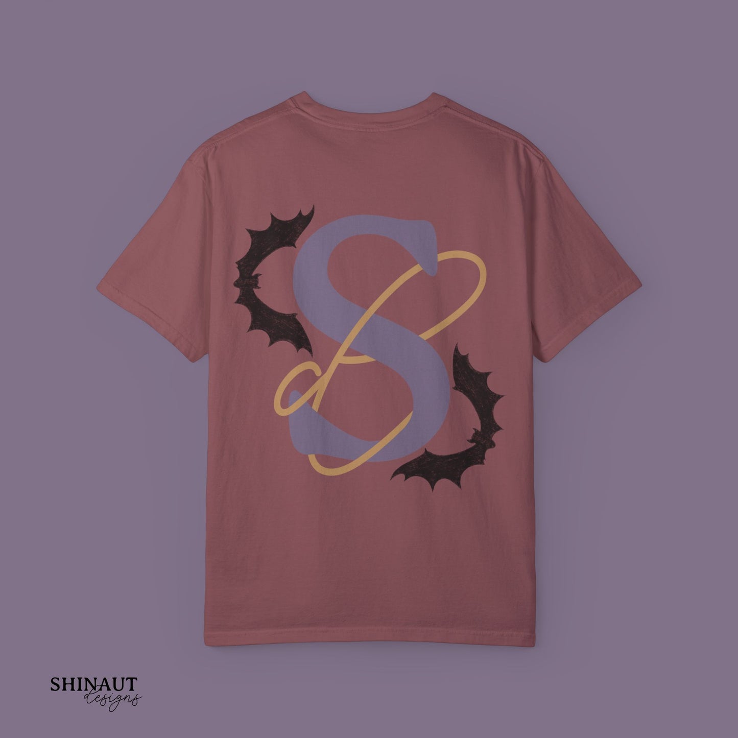 Shinaut Designs Spooky logo Unisex Garment-Dyed T-shirt