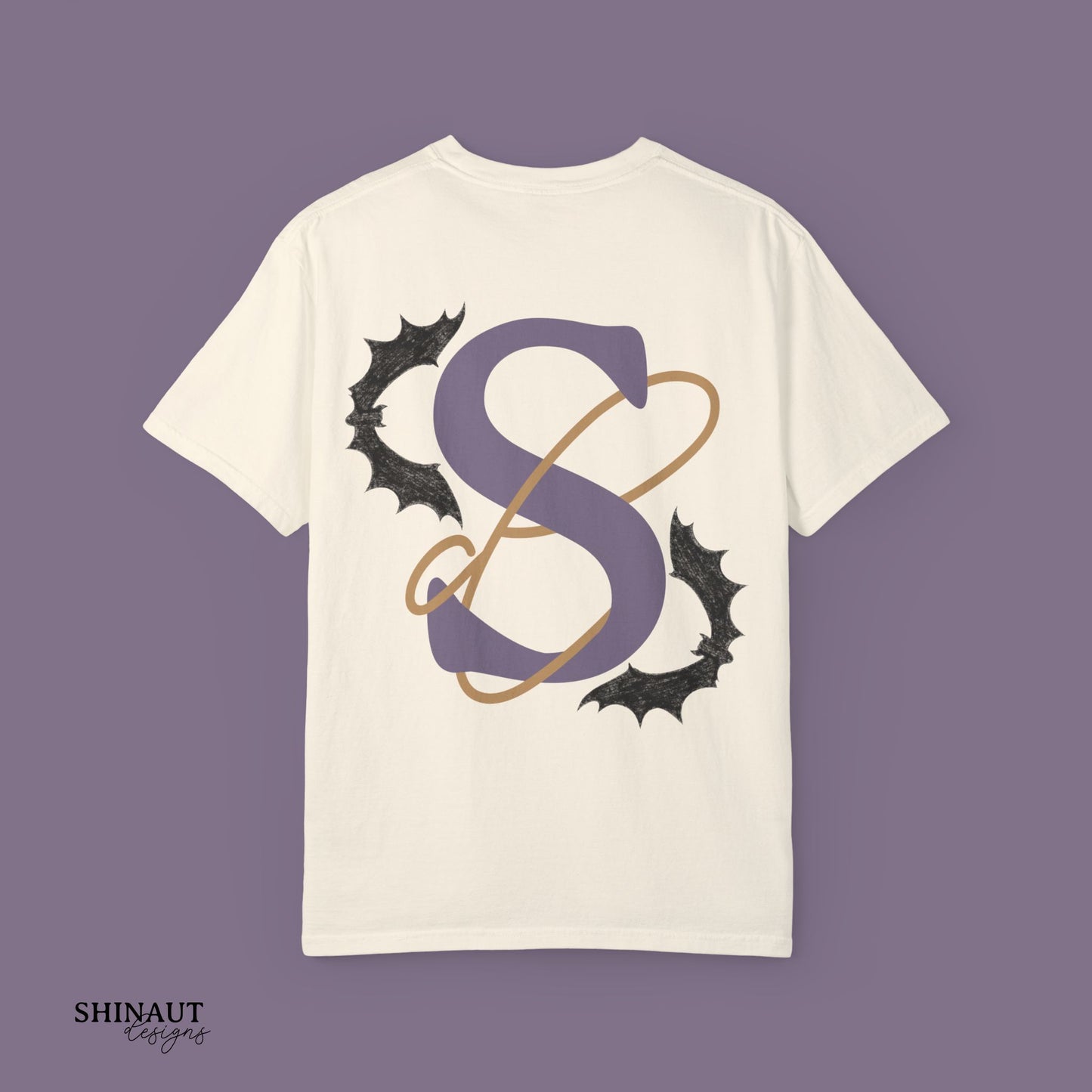 Shinaut Designs Spooky logo Unisex Garment-Dyed T-shirt