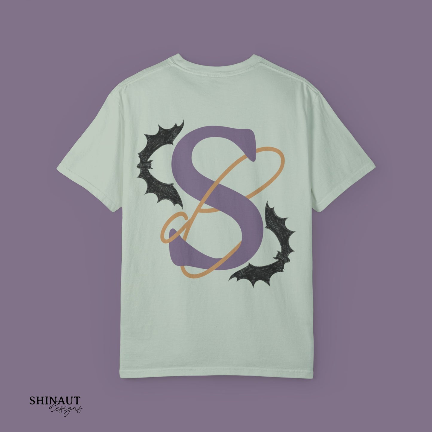 Shinaut Designs Spooky logo Unisex Garment-Dyed T-shirt