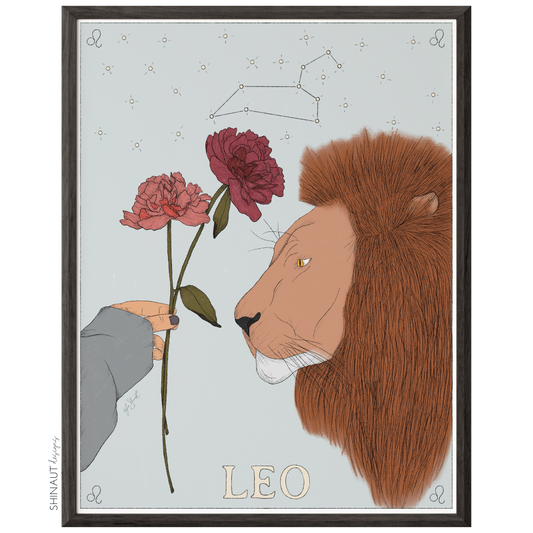 Leo - Zodiac Collection Art Print