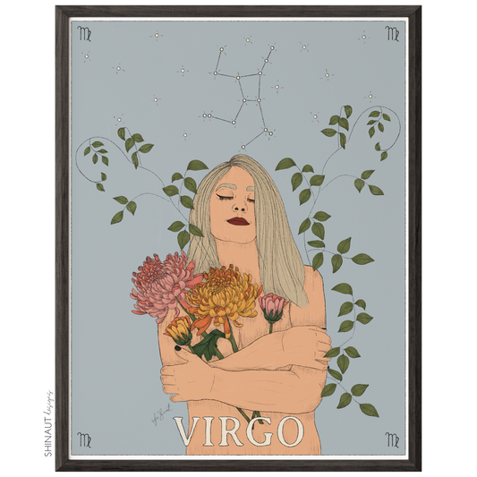 Virgo - Zodiac Collection Art Print