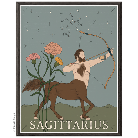 Sagittarius - Zodiac Collection Art Print