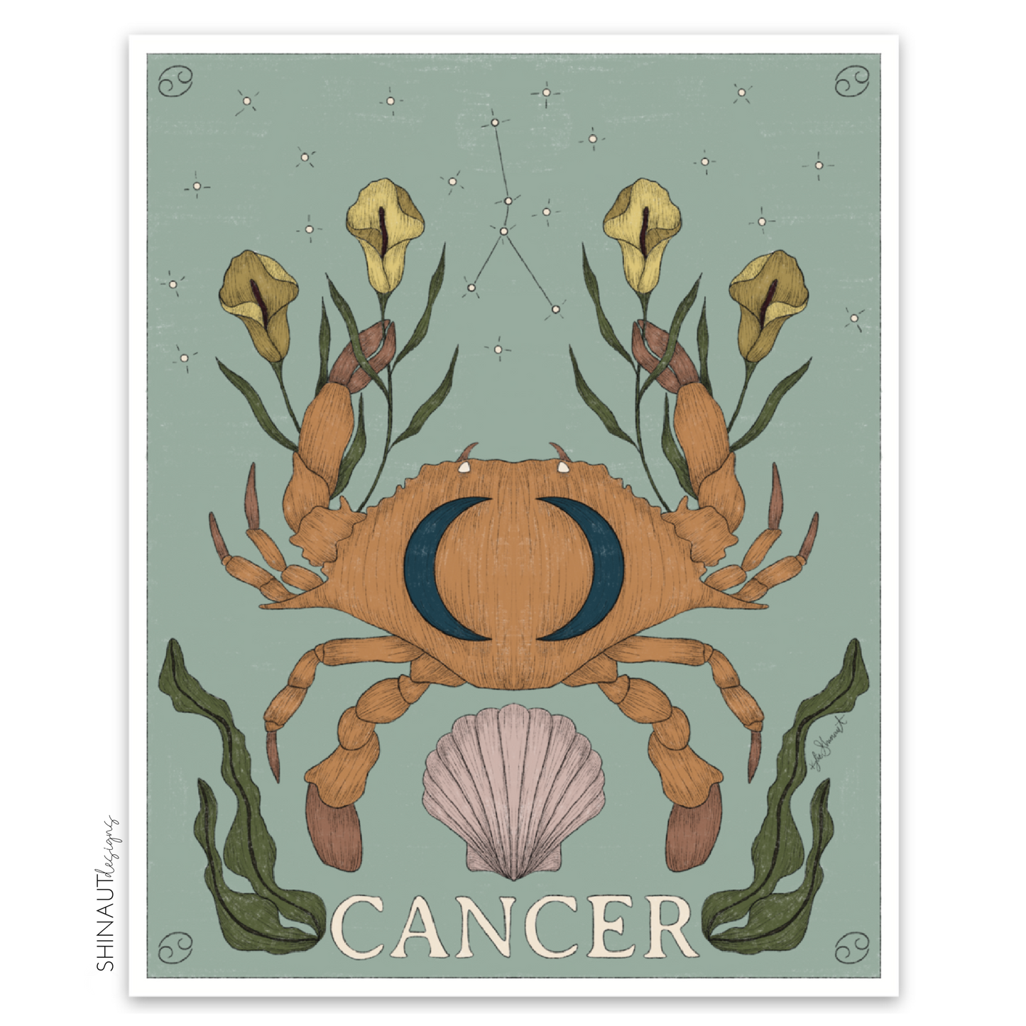 Cancer - Zodiac Collection Sticker