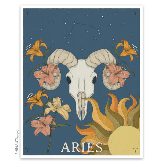 Aries - Zodiac Collection Sticker