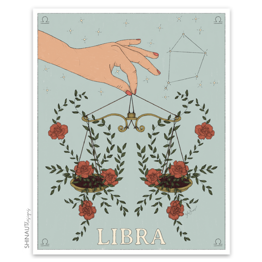 Libra - Zodiac Collection Sticker