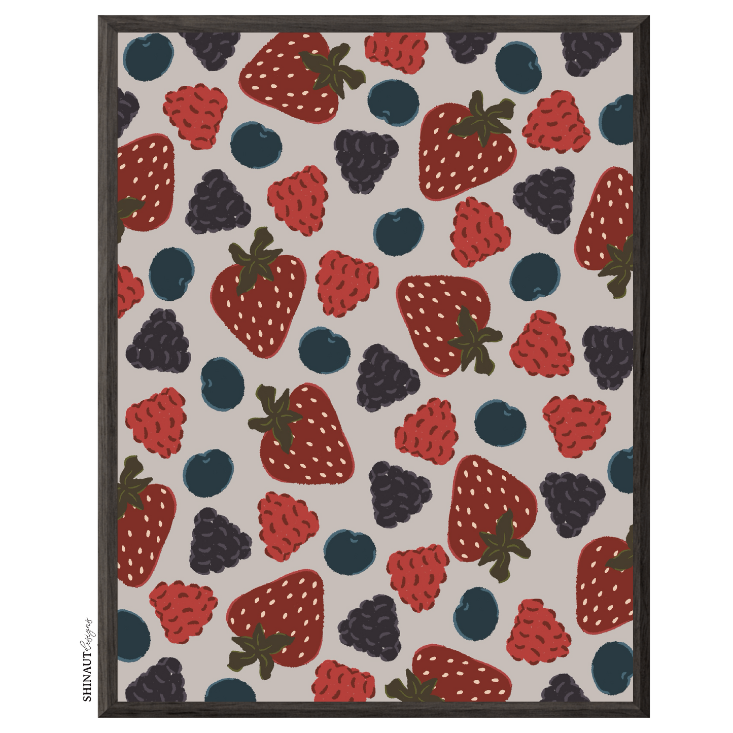 Berry Medley Art Print