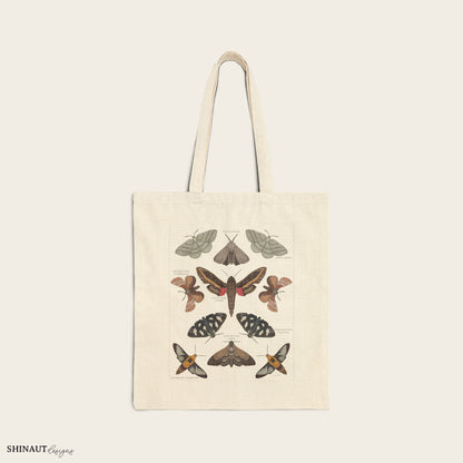 garden moths entomology classification tote bag