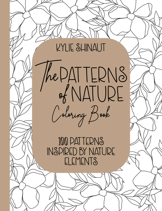 The Patterns of Nature Coloring Book - Limited Edition Signed Copies