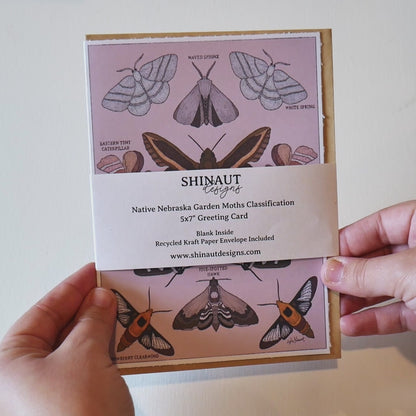 Nebraska Native Moth Classification Greeting Card video