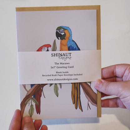 The Macaws Greeting Card video