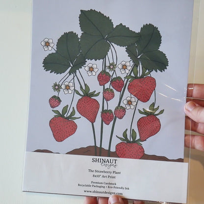 The Strawberry Plant Art Print video