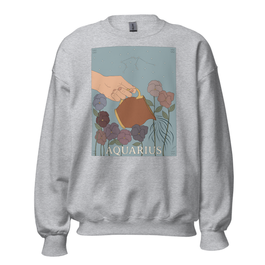 Aquarius Zodiac - Unisex Sweatshirt