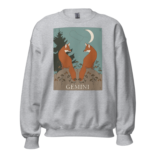 Gemini Zodiac - Unisex Sweatshirt