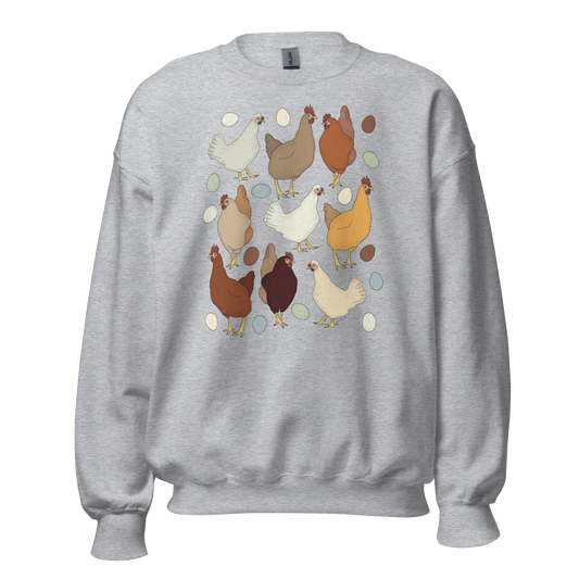 The Chicken or The Egg Unisex Sweatshirt