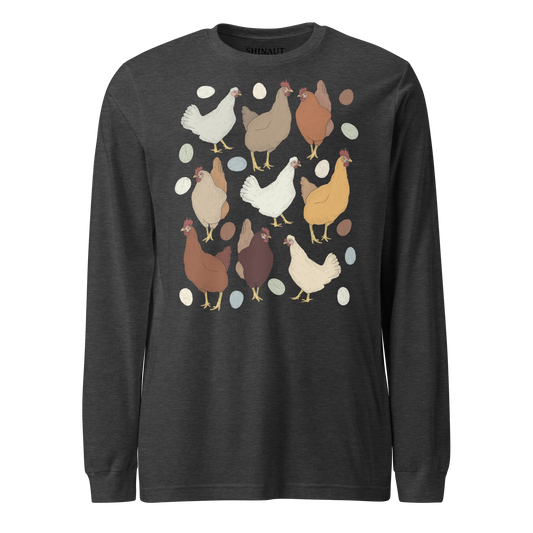 The Chicken or The Egg Unisex Long Sleeve Tee