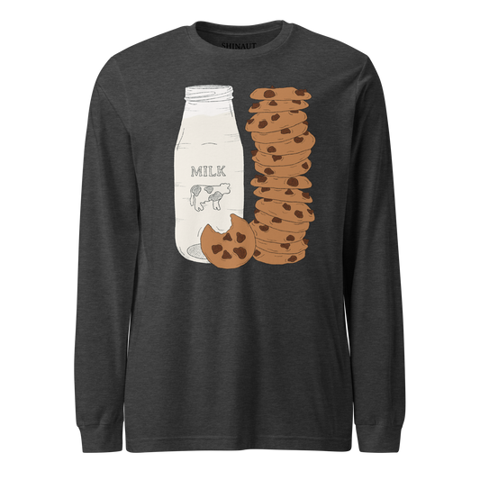 Milk and Cookies Unisex Long Sleeve Tee