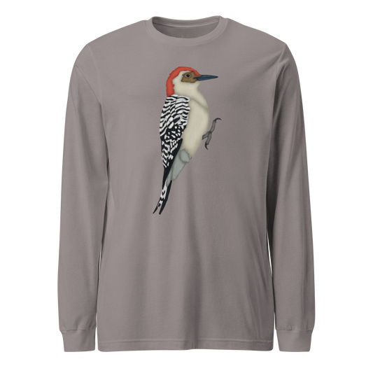 Red-Bellied Woodpecker Unisex Long Sleeve Tee